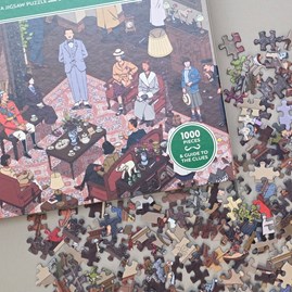 The World of Hercule Poirot 1000-piece Jigsaw Puzzle The World of Hercule Poirot 1000-piece Jigsaw Puzzle