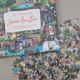 The World of Jane Austen 1000-piece Jigsaw Puzzle The World of Jane Austen 1000-piece Jigsaw Puzzle