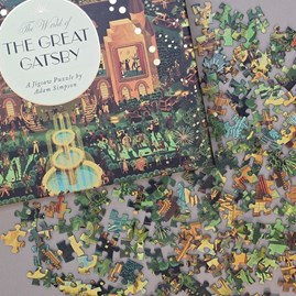 The World of The Great Gatsby 1000-piece Jigsaw Puzzle The World of The Great Gatsby 1000-piece Jigsaw Puzzle