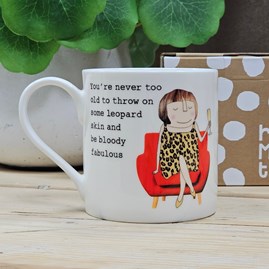 'Throw On Some Leopard Skin' Mug