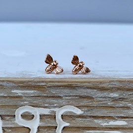 Mini Bee Stud Earrings Mini Bee Stud Earrings