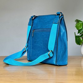 Postman Lock Satchel Bag in Lake Blue Postman Lock Satchel Bag in Lake Blue