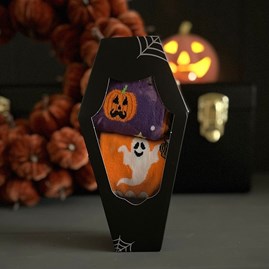 Halloween Coffin Socks Set Of Two Halloween Coffin Socks Set Of Two