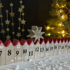 Wooden Advent Count Down Wooden Advent Count Down