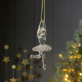 Hanging Glass Ballerina Decorations Hanging Glass Ballerina Decorations