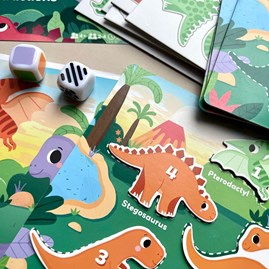 Rollasaurus Dinosaur Dice Matching Game Rollasaurus Dinosaur Dice Matching Game