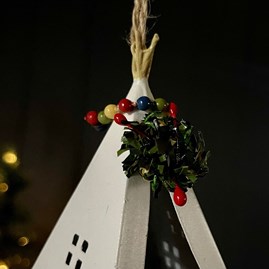 Christmas Tipi Hanging Christmas Decoration Christmas Tipi Hanging Christmas Decoration