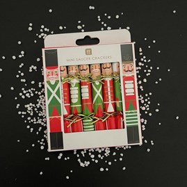 Nutcracker Saucer Crackers Set of 8