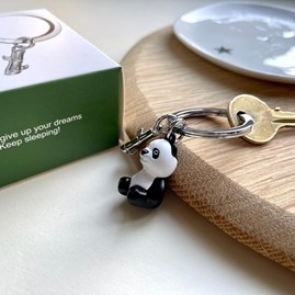 Panda & Bamboo Keyring Panda & Bamboo Keyring