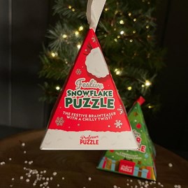 Festive Wooden Puzzle Decoration