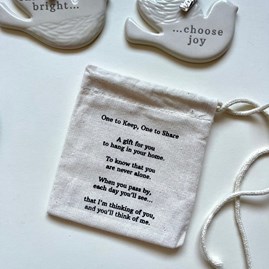 Hope One to Keep, One to Share Ornament Set Hope One to Keep, One to Share Ornament Set