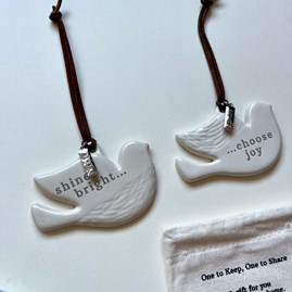 Hope One to Keep, One to Share Ornament Set Hope One to Keep, One to Share Ornament Set