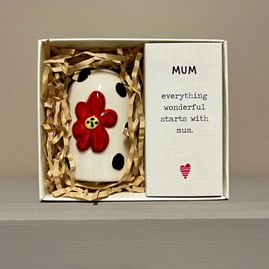 Ceramic Hanging Bell - Mum Ceramic Hanging Bell - Mum