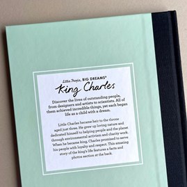 Little People Big Dreams: King Charles Book Little People Big Dreams: King Charles Book