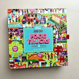 Food Trucks 500 Piece Jigsaw Puzzle Food Trucks 500 Piece Jigsaw Puzzle