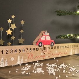 Wooden Merry Christmas Advent Rule Wooden Merry Christmas Advent Rule