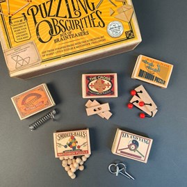 The Puzzling Obscurities Set Of Matchbox Puzzles The Puzzling Obscurities Set Of Matchbox Puzzles