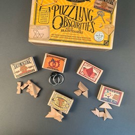 The Puzzling Obscurities Set Of Matchbox Puzzles The Puzzling Obscurities Set Of Matchbox Puzzles