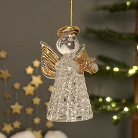 Hanging Fancy Dress Angel Decoration Large