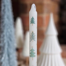Trees Taper Candle