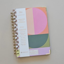 Undated Daily Planner - Geo Checks Undated Daily Planner - Geo Checks