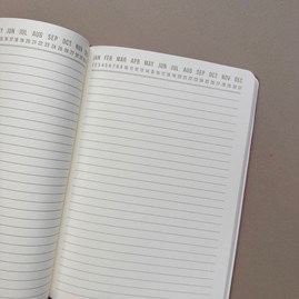 Vegan Leather Pocket Journal Pink & Chilli Vegan Leather Pocket Journal Pink & Chilli