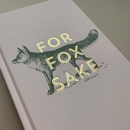 Vintage Sass Hardcover Journal - For Fox Sake Vintage Sass Hardcover Journal - For Fox Sake