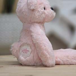 Willow The Long Leg Pink Teddy Bear Soft Toy