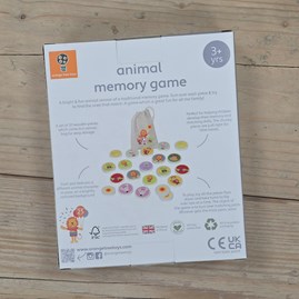 Wooden Animals Memory Game Wooden Animals Memory Game