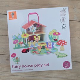 Wooden Fairy House Play Set