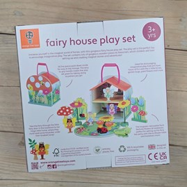 Wooden Fairy House Play Set