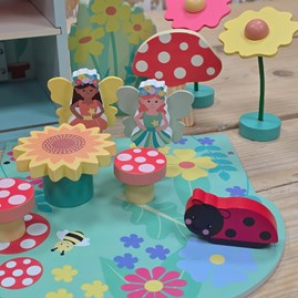 Wooden Fairy House Play Set Wooden Fairy House Play Set