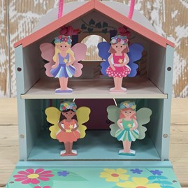 Wooden Fairy House Play Set