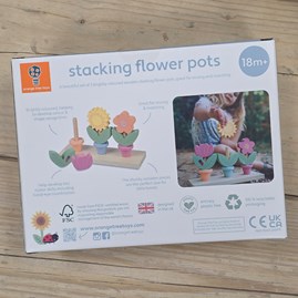 Wooden Stacking Flower Pots Wooden Stacking Flower Pots