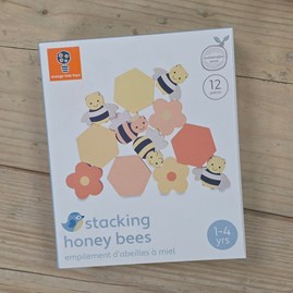 Wooden Stacking Honey Bees Wooden Stacking Honey Bees
