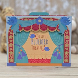 Wooden Table Top Theatre Set
