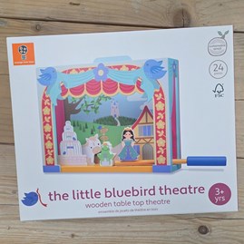 Wooden Table Top Theatre Set