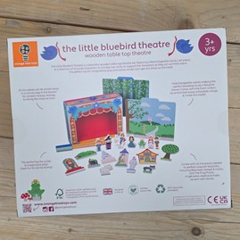 Wooden Table Top Theatre Set