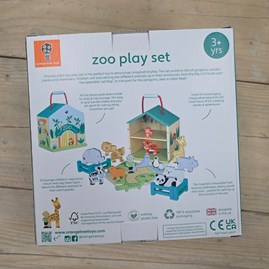 Wooden Zoo Play Set Wooden Zoo Play Set