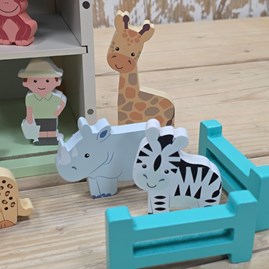 Wooden Zoo Play Set Wooden Zoo Play Set