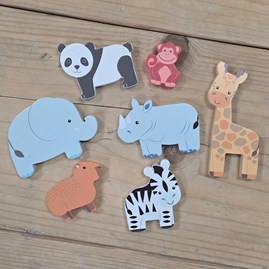 Wooden Zoo Play Set Wooden Zoo Play Set