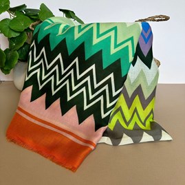 Zigzag Print Scarf Zigzag Print Scarf
