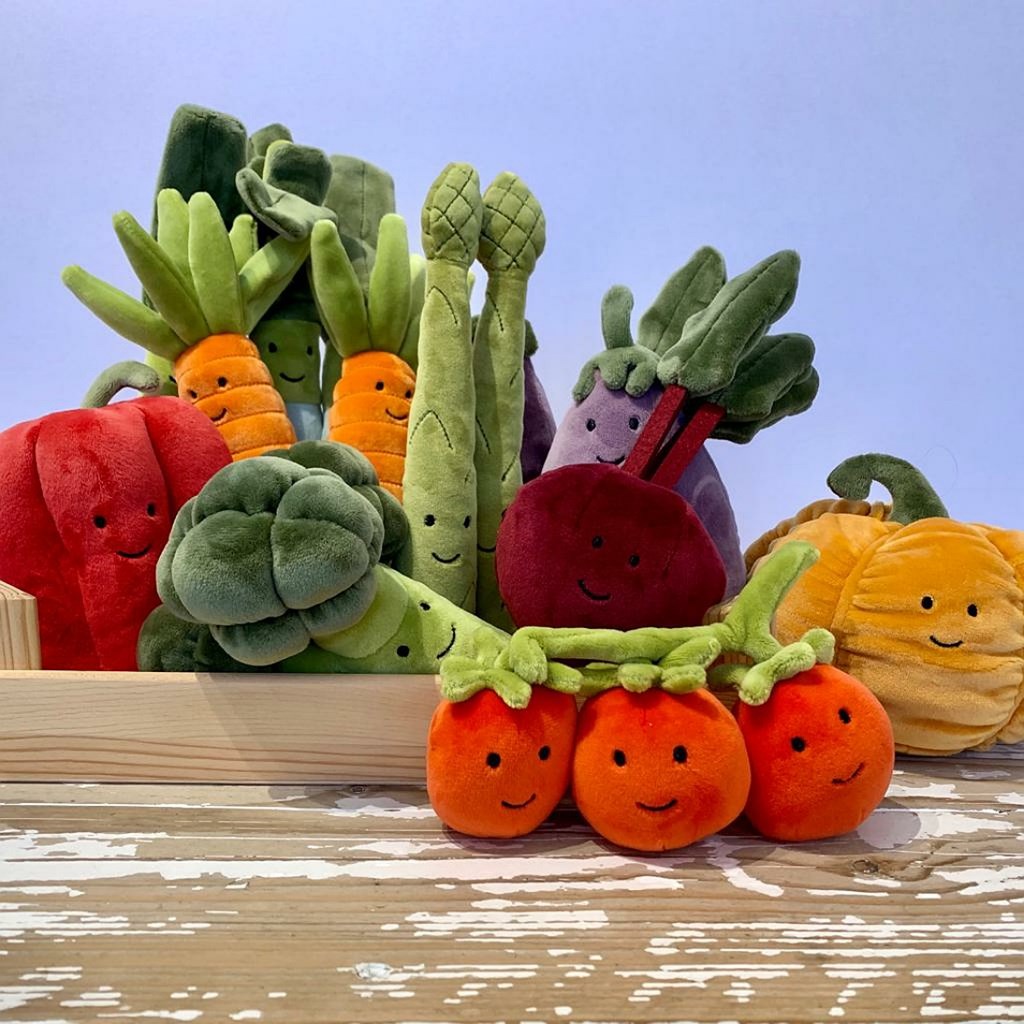 Jellycat Vivacious Vegetable Asparagus Soft Toy