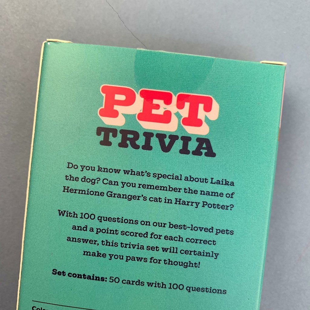 Pet Trivia Quiz Game