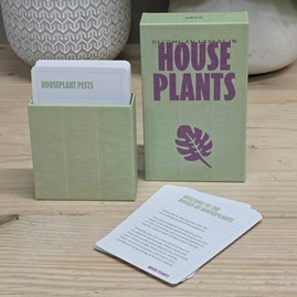 100 Become an Expert in House Plants Cards Gardener Lover Gifts Fascinating Facts Information Cards Advice Cards 100 Become an Expert in Plants