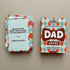 100 Dad Jokes Gifts For Men  Gifts For Dad  100 Dad  Jokes Card Game Trivia