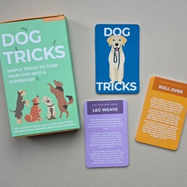 100 Dog Tricks Cards 100 Dog Training Cards Dog Lover Gifts Doggy Tricks Instruction Cards Novelty Fun Games