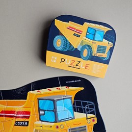 12pc Mini Jigsaw Puzzle - Construction 12pc Mini Jigsaw Puzzle - Construction