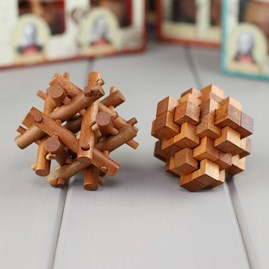 Set Of Two Puzzles Based On Great Minds