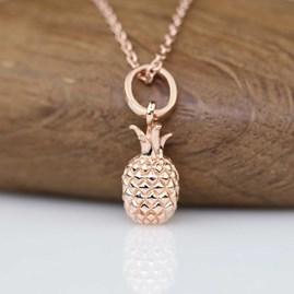 Sterling Silver Pineapple Pendant